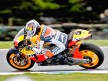 Dani Pedrosa in action at Phillio Island