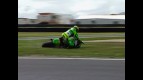 Phillip Island 2010 - Moto2 - QP - Action - Andrea Iannone - Crash