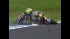 Phillip Island 2010 - 125cc - Race - Action - Sandro Cortese- Crash