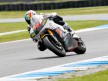 Alex de Angelis in action at Phillip Island