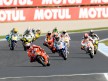 MotoGP group in action at Phillip Island