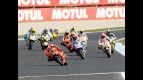 MotoGP group in action at Phillip Island