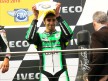 Iannone on the podium at Phillip Island