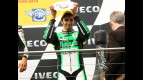 Iannone on the podium at Phillip Island
