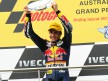 Marquez on the podium at Phillip Island