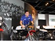 Cal Crutchlow on his visit tour at Yamaha factory