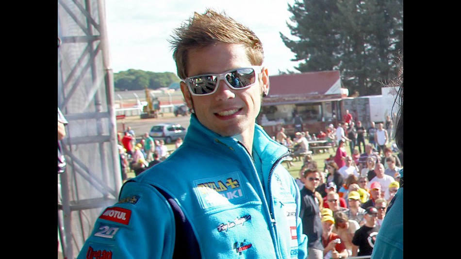Alvaro Bautista supporting Riders For Health