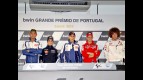MotoGP riders at the bwin Grande Prémio de Portugal