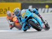 Álvaro Bautista in action during FP3 at Estoril