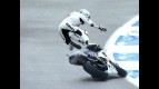 Lorenzo crashes during FP3 at Estoril