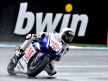 Jorge Lorenzo in action during FP3 at Estoril