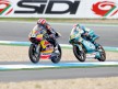 Marquez riding ahead of Smith at Estoril