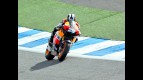 Dani Pedrosa in action at Estoril