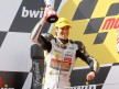 Alex Baldolini on the podium at Estoril