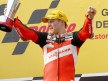 Stefan Bradl on the podium at Estoril