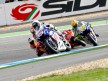 Lorenzo riding ahead of MotoGP group at Estoril