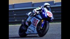 World Champion Jorge Lorenzo in action at Estoril