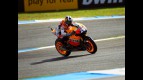Dani Pedrosa in action at Estoril