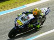 Valentino Rossi in action at Estoril