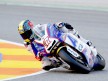 Karel Abraham in action in Valencia