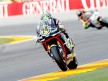 Toni Elías in action in Valencia