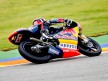 Marc Marquez in action in Valencia