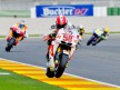 Marco Simoncelli in action in Valencia