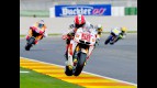 Marco Simoncelli in action in Valencia