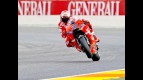Casey Stoner in action in Valencia