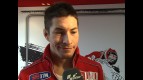 Nicky Hayden reviews Valencia QP