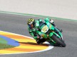 Andrea Iannone in action in Valencia