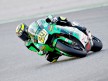Andrea Iannone in action in Valencia