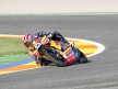 Marc Marquez in action in Valencia