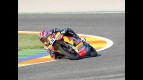 Marc Marquez in action in Valencia