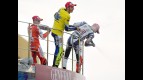 Stoner, Rossi and Lorenzo on the podium in Valencia