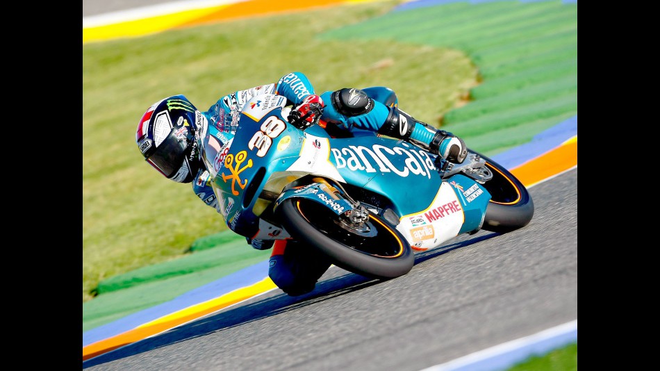 Bradley Smith in action in Valencia