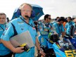 Crew chief Stuart Shenton and Loris Capirossi at the starting grid in Valencia