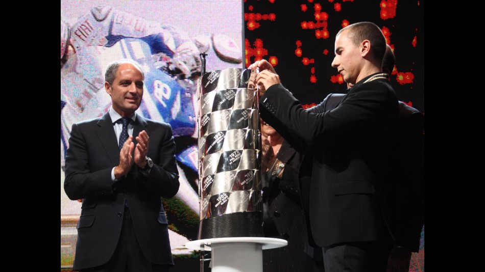 Lorenzo at the 2010 FIM Awards ceremony