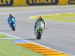 Aleix Espargaró in action in Valencia