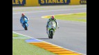 Aleix Espargaró in action in Valencia
