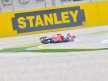 Hayden crashes during the race in Valencia