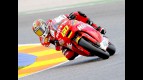 Julián Simón in action in Valencia test