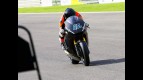 Stefan Bradl in action in the Valencia test