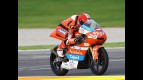 Alberto Moncayo in action at the Valencia GP