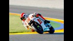 Marco Simoncelli in action at Valencia test