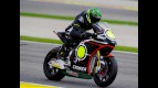 Pirro in action at the Valencia Test