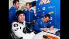 Aleix Espargaro in the Tenerife 40 Pons Box
