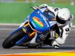 Aleix Espargaro in action in the Valencia test