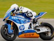 Aleix Espargaro in action in the Valencia test