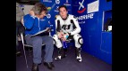 Aleix Espargaró in the Tenerife 40 Pons garage